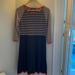 Nine West size 6 cotton sweater dress